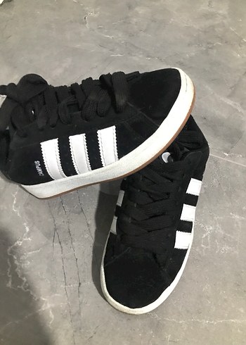 Siyah Beyaz Çizgili Kadın Sneakers - Görsel 2