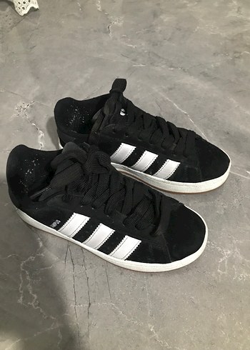 Siyah Beyaz Çizgili Kadın Sneakers - Görsel 3