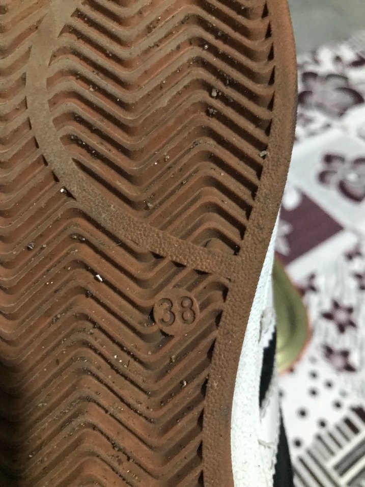 Siyah Beyaz Çizgili Kadın Sneakers - Görsel 5