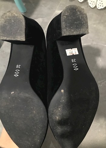 Klasik Siyah Tokalı Stiletto Topuklu Kadın Ayakkabı - Görsel 2