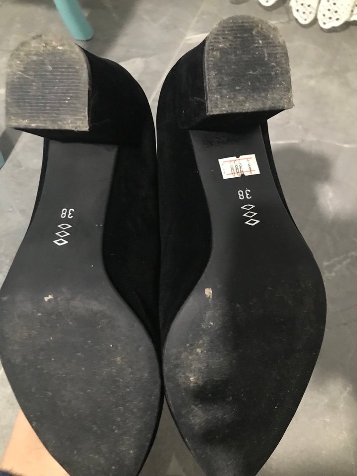 Klasik Siyah Tokalı Stiletto Topuklu Kadın Ayakkabı - Görsel 2