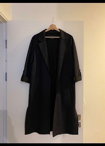 Stradivarius süet trençkot