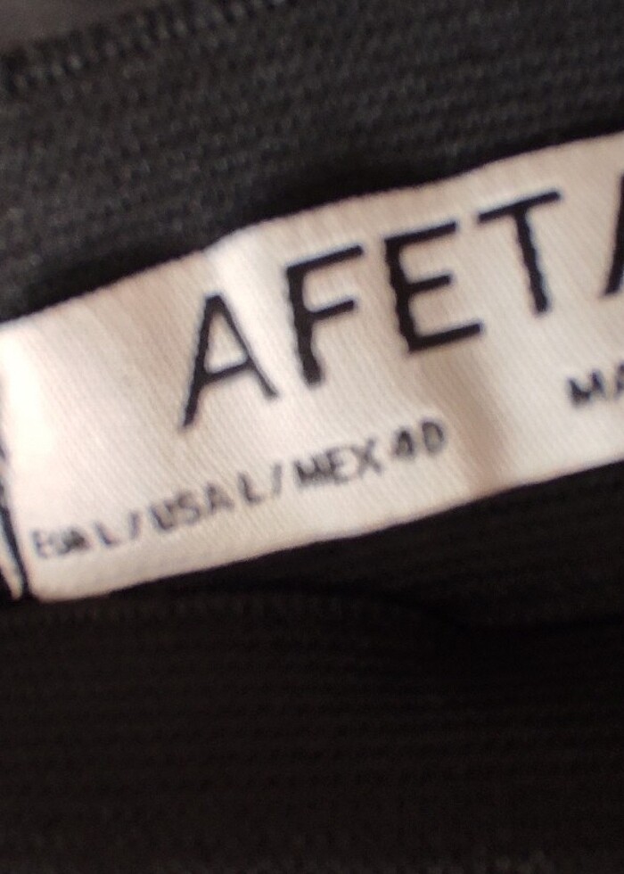 Siyah saten etek - Görsel 2