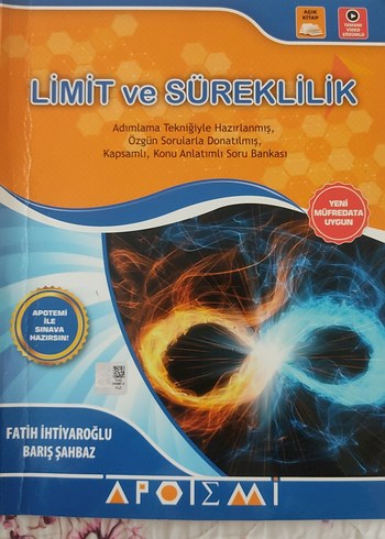 Limit ve Süreklilik Konu Anlatımlı Soru Bankası