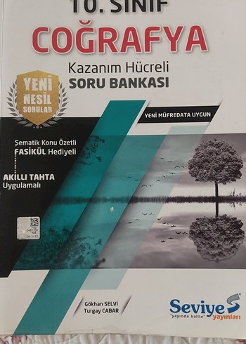 10. Sınıf Coğrafya Kazanım Hücreli Soru Bankası