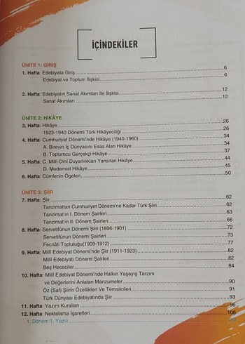 11. Sınıf Türk Dili ve Edebiyatı Defter Kitap