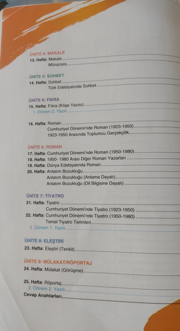 11. Sınıf Türk Dili ve Edebiyatı Defter Kitap - Görsel 3