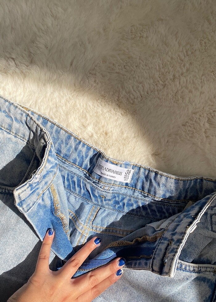 Jean şort - Görsel 2