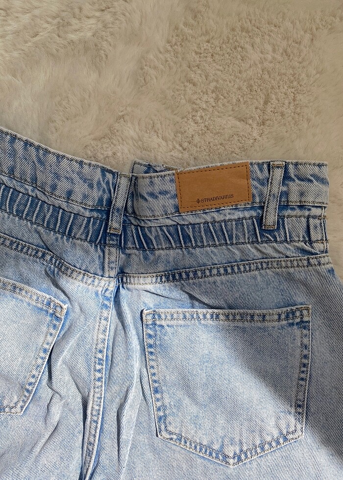 Jean şort - Görsel 3