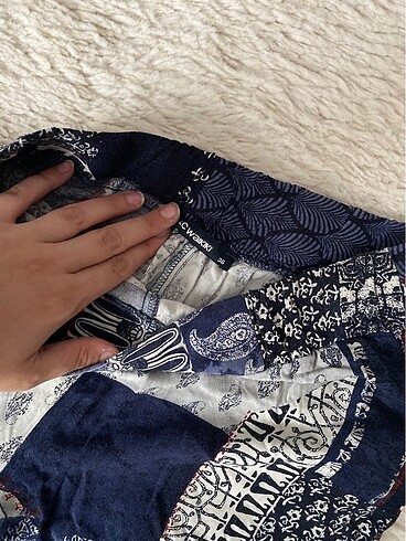 Desenli Pantolon - Görsel 3