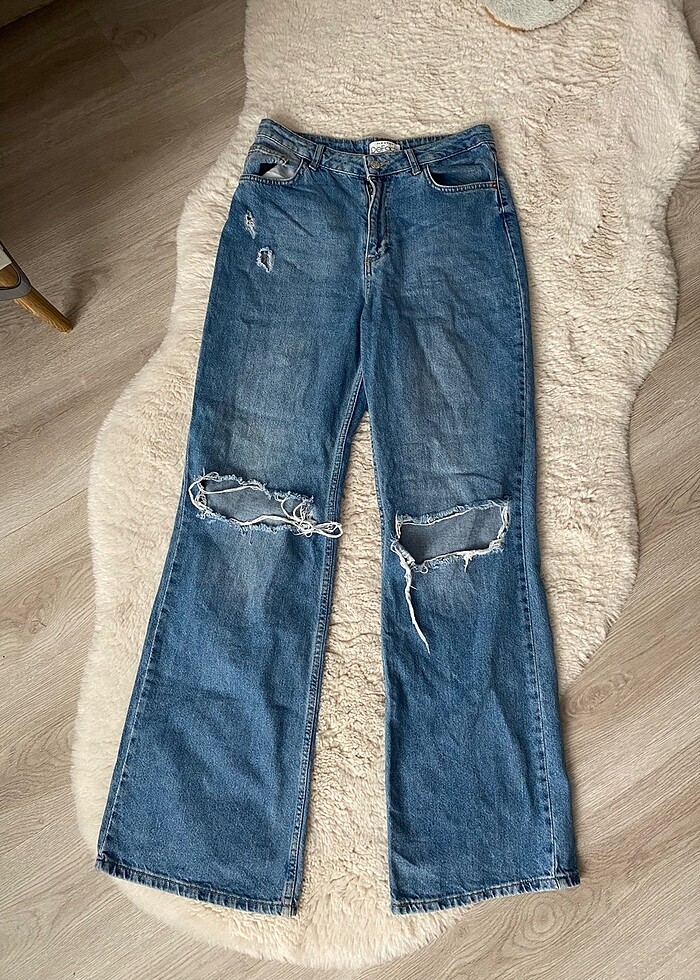 Bol paça jean - Görsel 2