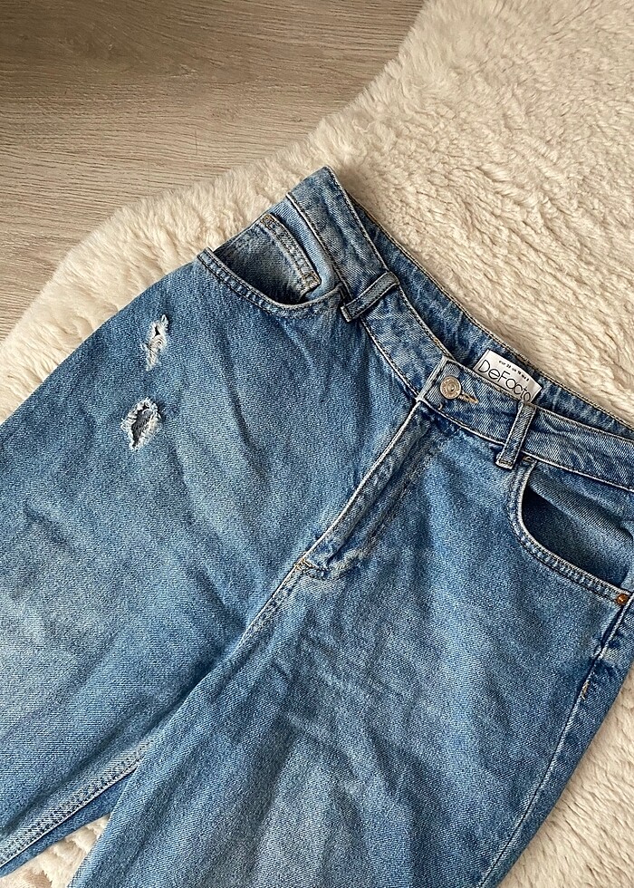 Bol paça jean - Görsel 3