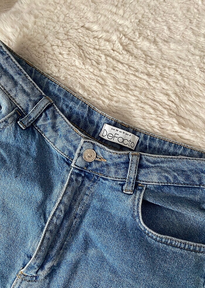 Bol paça jean - Görsel 4