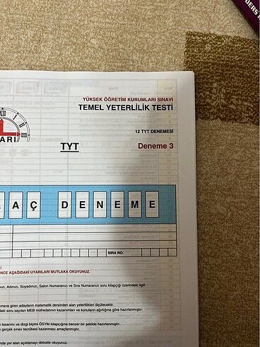  Acil yayınları matematik deneme