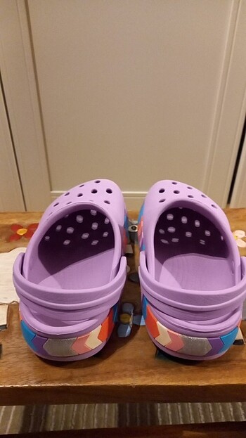 32 Beden mor Renk Crocs Sandalet J1 32-33 numara