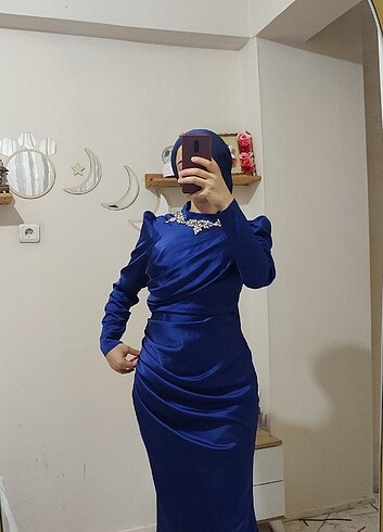 Tesettür balık model abiye 