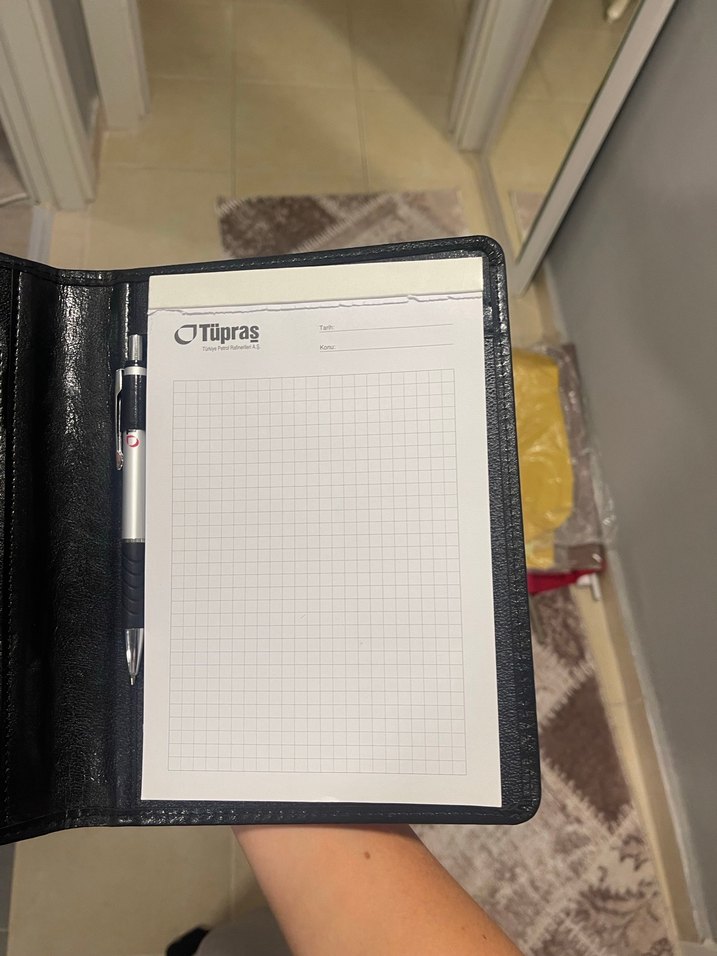 Dijital Hesap Makinalı Siyah DEFTER - Görsel 2