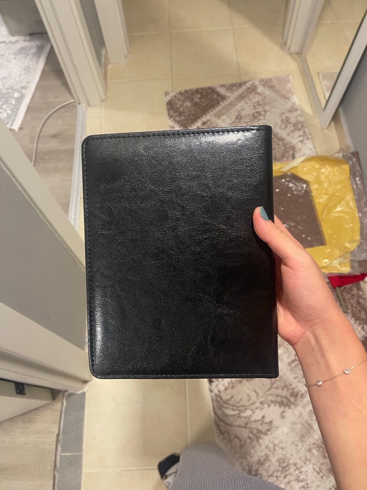 Dijital Hesap Makinalı Siyah DEFTER - Görsel 4