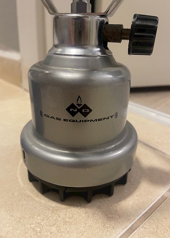Diğer Mavi Gaz Kartuşlu Gri Kamp Ocağı Lambası