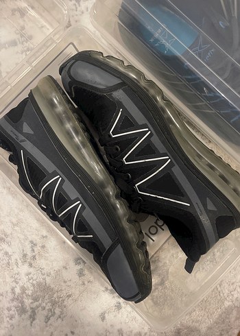 Erkek Siyah Spor Ayakkabı Bağı - Görsel 7