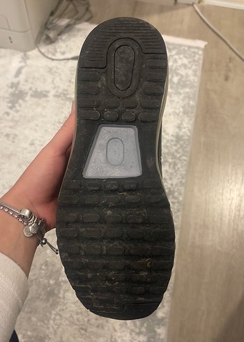 Erkek Siyah Spor Ayakkabı Bağı - Görsel 3