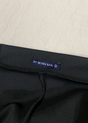 Siyah Mini Kadın Şort Etek - Görsel 3