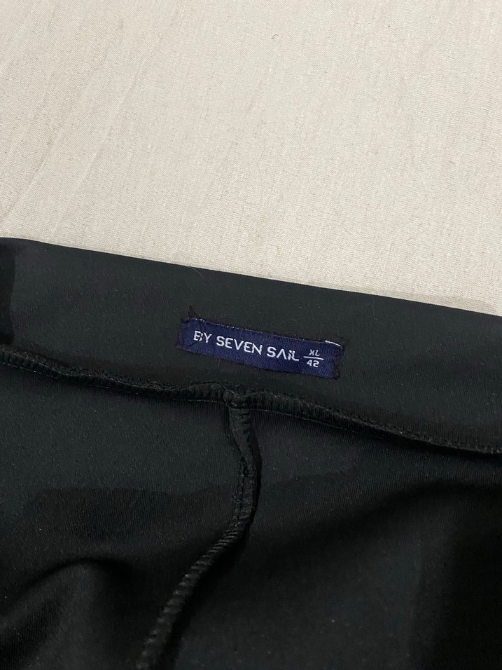 Siyah Mini Kadın Şort Etek - Görsel 3