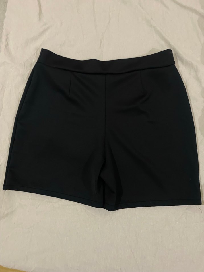 Siyah Mini Kadın Şort Etek - Görsel 2