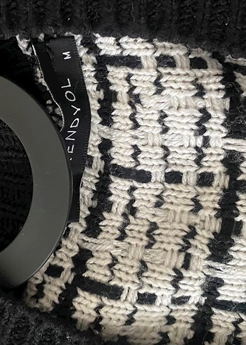 Düğmeli Gri Midi Kadın Hırka - Görsel 4