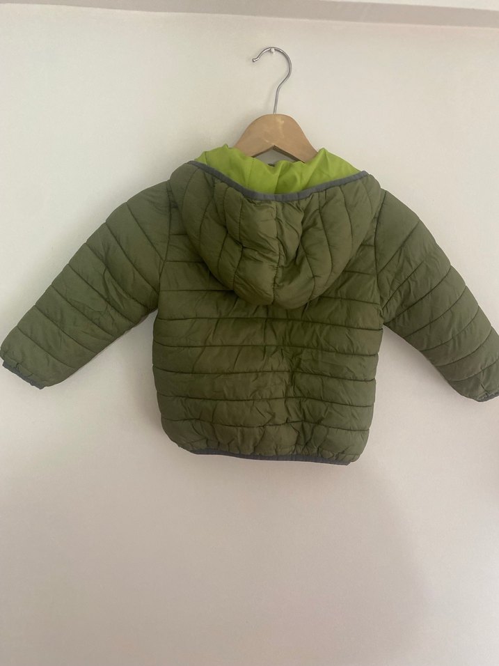 Zara Haki Yeşil Çocuk Mont - Görsel 2