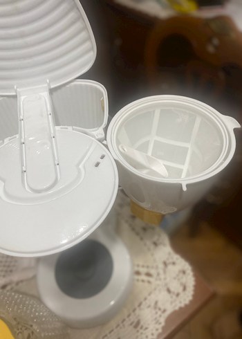 King Marka Beyaz Filtre Kahve Makinesi - Görsel 4