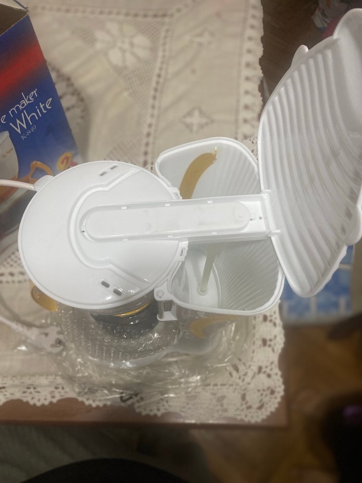 King Marka Beyaz Filtre Kahve Makinesi - Görsel 3