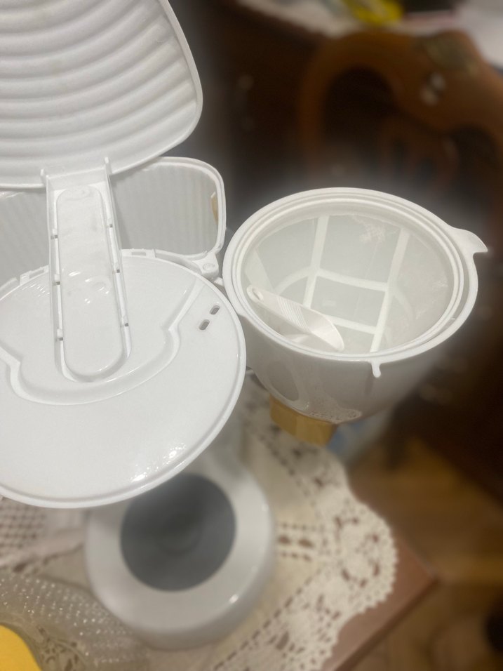 King Marka Beyaz Filtre Kahve Makinesi - Görsel 4