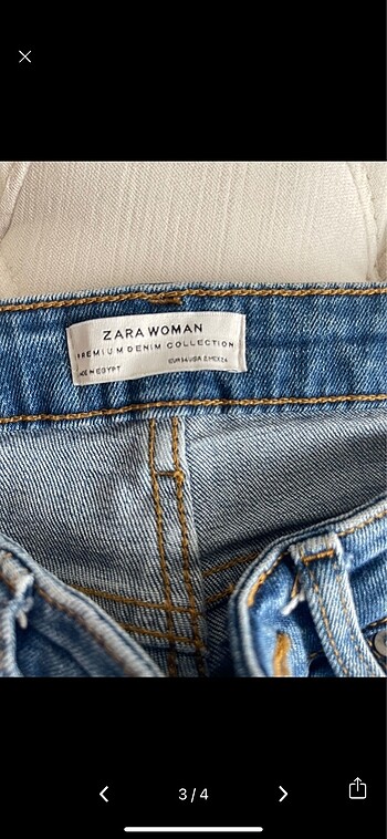 xs Beden Zara jean