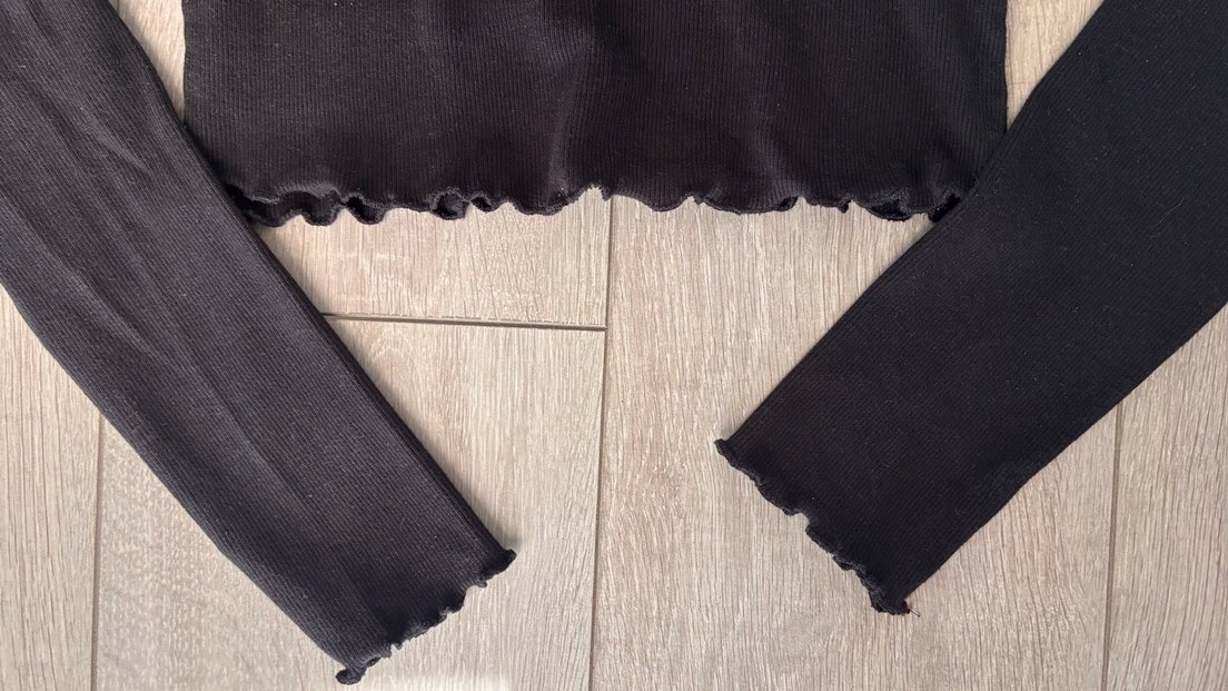 Siyah Uzun Kollu Basic body - Görsel 2