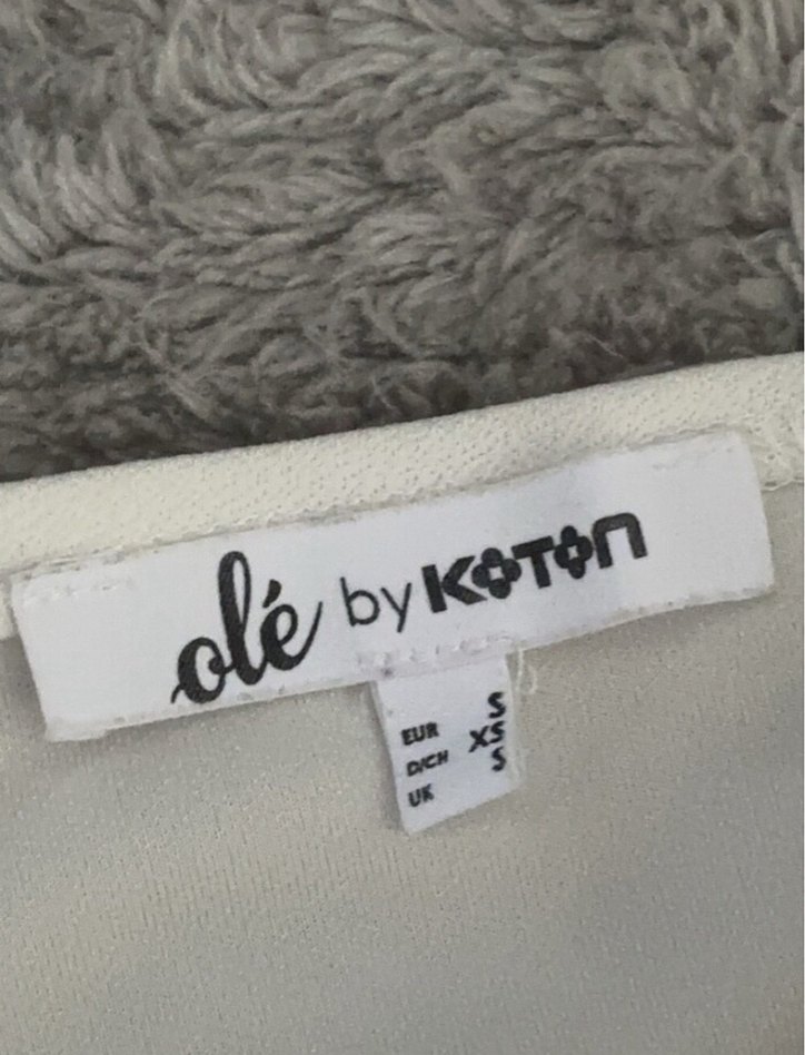 Beyaz Straplez Mini Elbise - Görsel 4