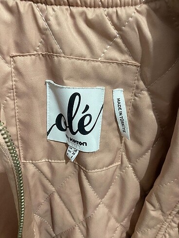 36 Beden camel Renk koton bomber ceket