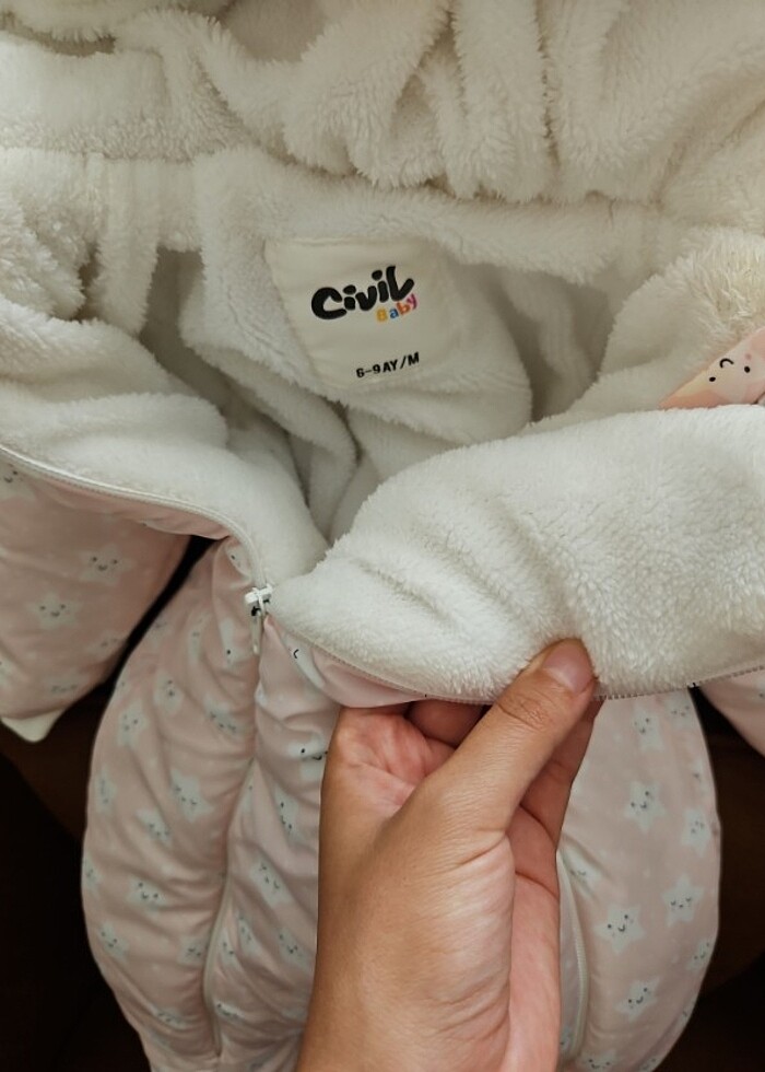 Civil bebek astronot mont 6-9 ay - Görsel 2