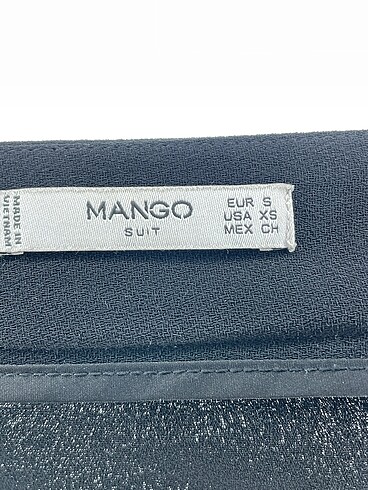 s Beden siyah Renk Mango Midi Etek %70 İndirimli.