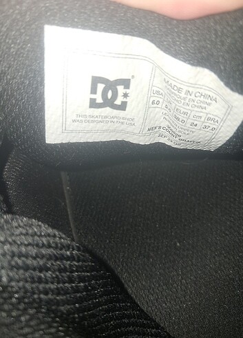 38 Beden Dc shoes court graffik siyah orjinal