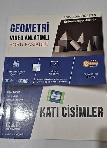 2024 Çap Geometri Fasikülleri-Katı Cisimler 
