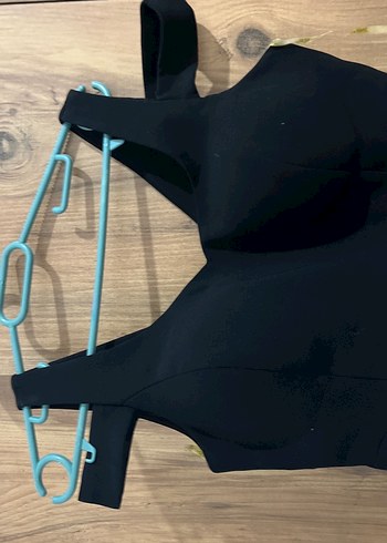 Siyah V Yakalı Uzun Kadın Abiye Elbise - Görsel 3