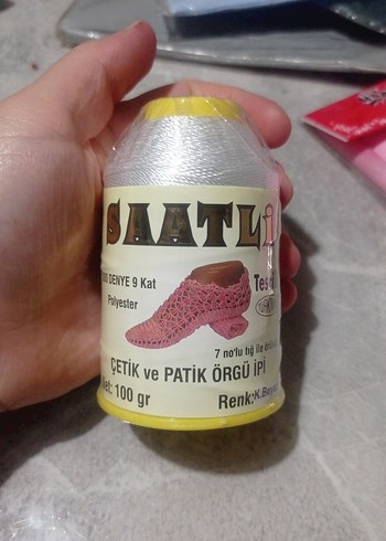 Çetik ve Patik Örgü İpi 100gr