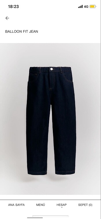 Zara Zara kot pantolon