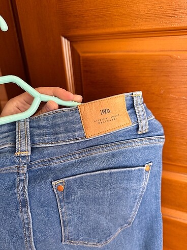 34 Beden Orijinal zara pantolon yüksek bel 34 beden