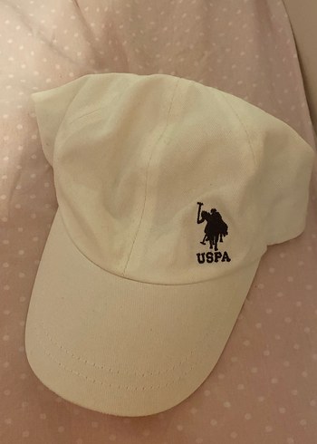 USPA Beyaz Kadın Şapka