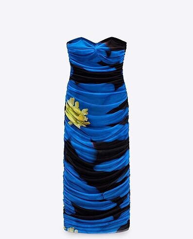 Zara kalem elbise