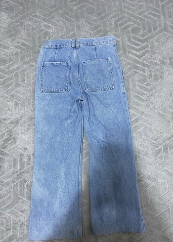 Diğer Mavi Loose Fit Midi çocuk Pantolon