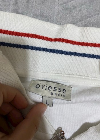 l Beden Beyaz Fermuarlı Kolsuz Kadın Ceket