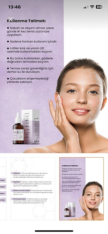 Göz Bakım Serumu Toofect - Görsel 5